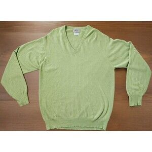McCulleys Cashmere Sweater Made In Scotland Men Size 44 Large 112 Centimeters